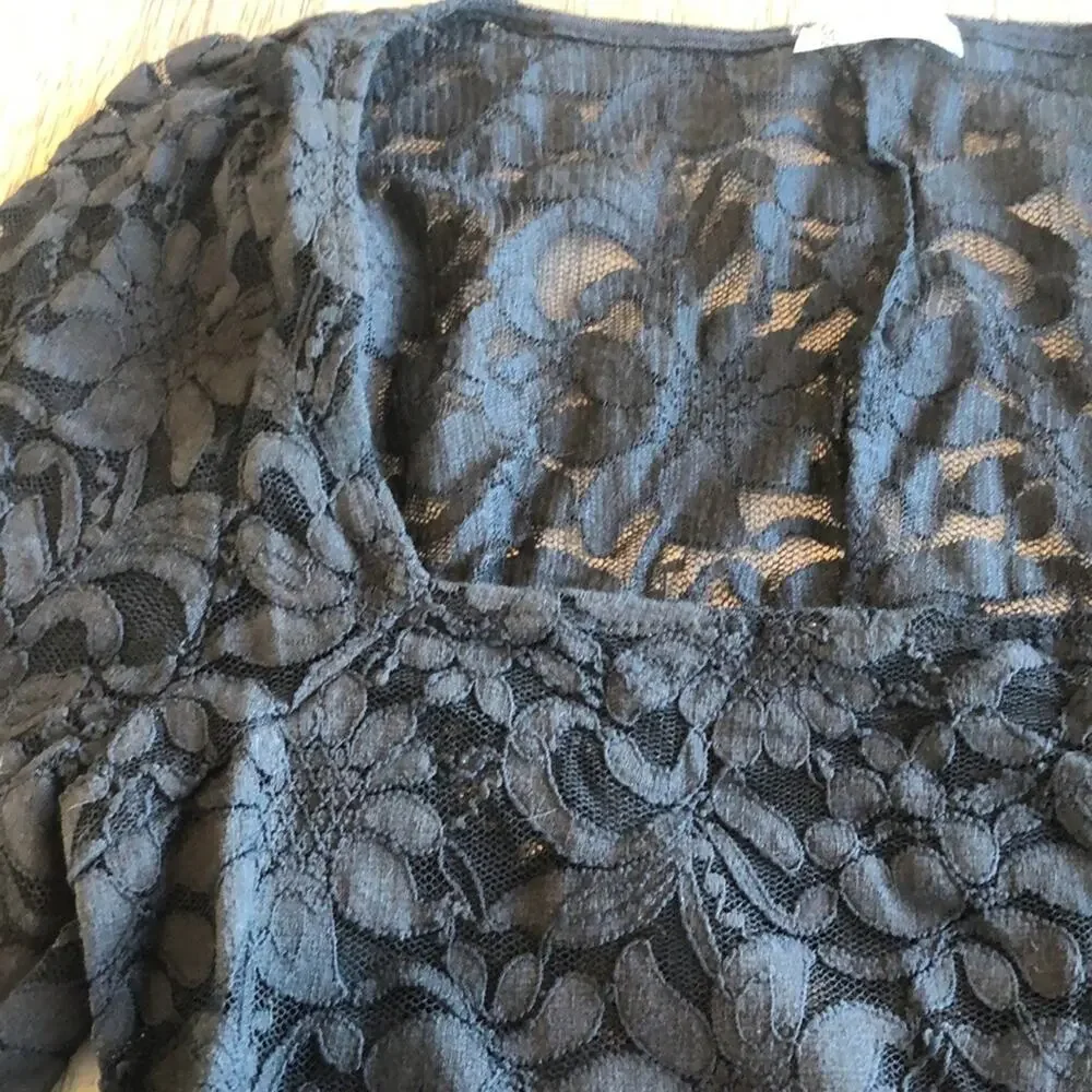 Free People x Revolve Long Distance Layering Top Black - XS